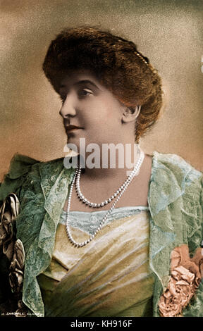 Nellie Melba - Porträt australische Sopranistin (1861-1931). Mit Mathilde Marchesi in Paris studiert. Stockfoto