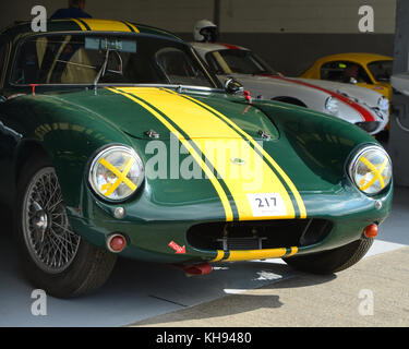 Mike Freeman, Lotus Elite, Tom Cole Trophäe, fiscar, vscc, Formel vintage, Runde 1, Silverstone, April 2017, Silverstone, April 2017, April, Chris mce Stockfoto