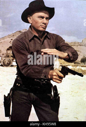 Die glorreichen Sieben aka. Die glorreichen Sieben, USA 1960 Regie: John Sturges Darsteller: Yul Brynner Stockfoto