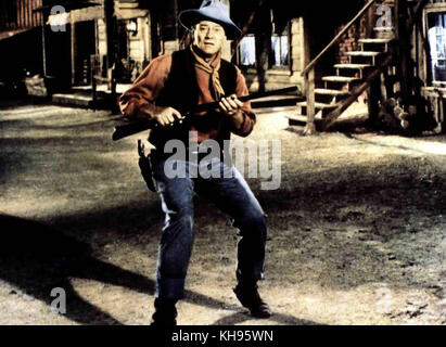 Rio Bravo, USA 1959, Regie: Howard Hawks Darsteller: John Wayne Stockfoto