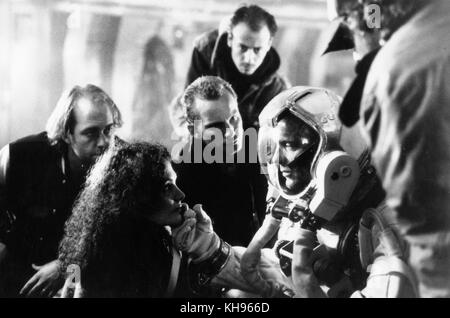 Der Abgrund, alias: Abyss - Abgrund des Todes, USA 1989, Regie: James Cameron, Darsteller: Mary Elizabeth Mastrantonio, Ed Harris (beide) Stockfoto