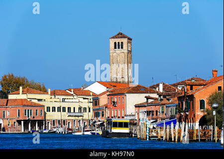 Italien. Venitie. Venise. Ile de Murano // Italien, Venetien, Venedig, Murano Insel Stockfoto