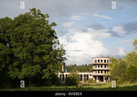 FDGB Ferienheim Fritz Heckert Gernrode Harz Stockfoto