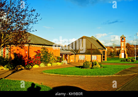 Hl. Franz von Assisi Kirche, Ingleby Barwick, Thornaby auf T-Stücke, Cleveland Stockfoto