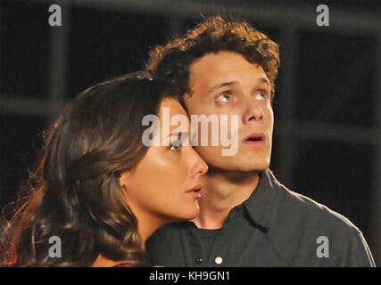 Ungerade THOMAS 2013 Fusion Filme Produktion mit Addison Timlin und Anton Yelchin Stockfoto