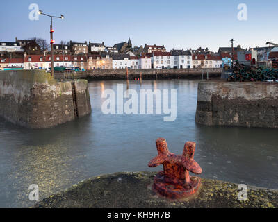 St Monans Harbor East Neuk von Fife Stockfoto