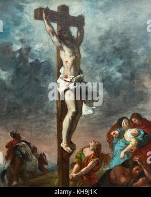 Eugene Delacroix: Christus am Kreuz (1853) Stockfoto