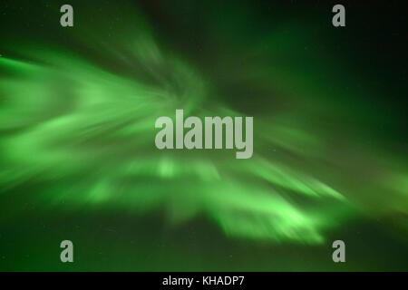 Northern Lights in der Abisko Nationalpark, Schweden Stockfoto