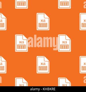 Datei xls Muster nahtlose Stock Vektor