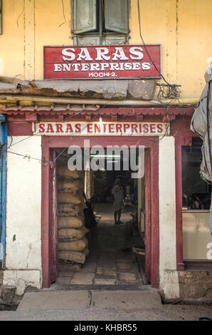 Spice Viertel, Fort Cochin, Kerala, Indien Stockfoto