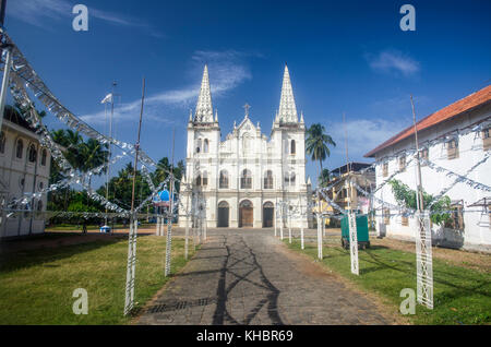 St. Franziskus Kirche, Fort Cochin, Kerala, Indien Stockfoto
