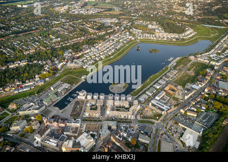 Entwicklung rund um den phoenixsee, Dortmund, Ruhrgebiet, Nordrhein - Westfalen, Deutschland Stockfoto