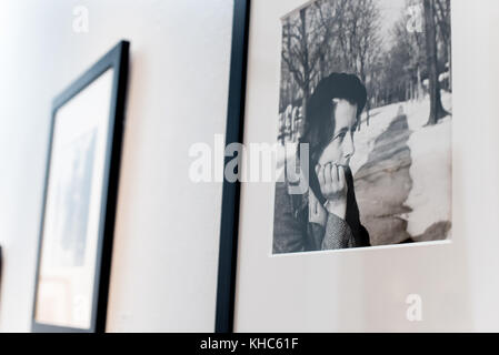 LOS ANGELES, USA - 27. Februar 2016 Vivian Maier Ausstellung in der Merry Karnowsky Gallery. Merry Karnowsky Gallery, Los Angeles CA, USA Stockfoto