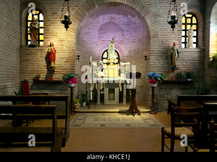 Kapelle in der Basilika Sant'Apollinare in Classe, Ravenna, Italien, 2017. Stockfoto