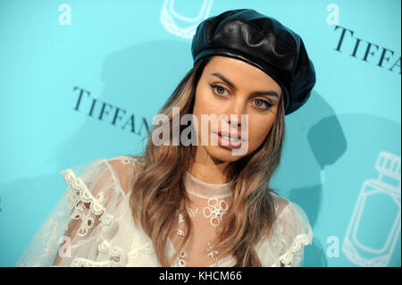 NEW YORK, NY - SEPTEMBER 06: Gast im Tiffany & Co. Einführungsveranstaltung für Duftstoffe am 6. September 2017 in New York City People: Guest Transmission Ref: Stockfoto