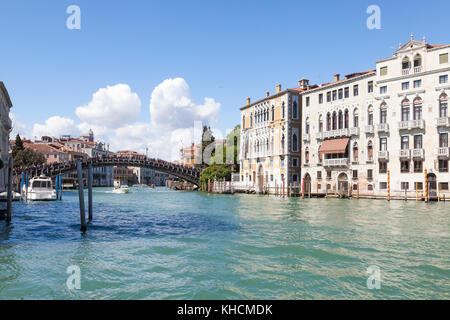 Accademia Brücke über den Canal Grande, Venedig, Venetien, Italien Stockfoto