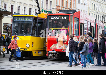 Vorwiegend in Görlitz Stockfoto