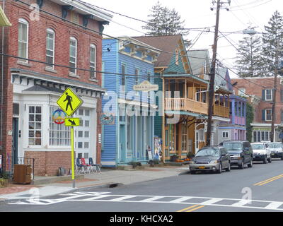 New York Stau an der 42nd Street Stockfoto