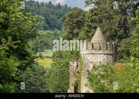 Roseburg Bei Ballenstedt Im Harz Stockfoto