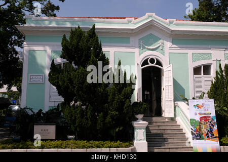 Nostalgische Haus, Avenue de Praia, Taipa Macau Stockfoto