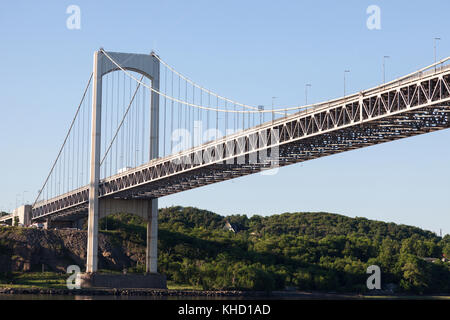 Brücken in der Stadt Quebec. Quebec City, Quebec, Kanada. Stockfoto