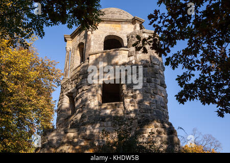 Landschaftspark Spiegelsberge Halberstadt Belvedere Stockfoto