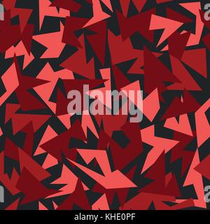 Hintergrund nahtlose Muster moderne camouflage Rot für den kreativen Einsatz in Grafik Design Stock Vektor