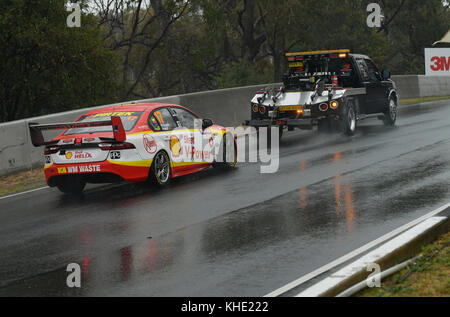 Supercheap Auto Bathurst 1000 auf dem Mount Panorama Circuit in Bathurst, Australien. Mit: Scott McLaughlin Wo: Bathurst, New South Wales, Australien Wann: 08 Okt 2017 Guthaben: WENN.com Stockfoto