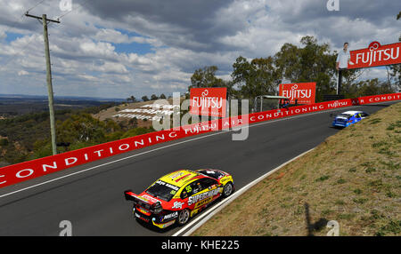 Supercheap Auto Bathurst 1000 auf dem Mount Panorama Circuit in Bathurst, Australien. Mit: Chaz Mostert Wo: Bathurst, New South Wales, Australien Wann: 08 Okt 2017 Guthaben: WENN.com Stockfoto