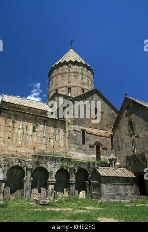 Tatev Kloster, 9. Jahrhundert Armenisch Apostolisches Kloster, Armenien Stockfoto