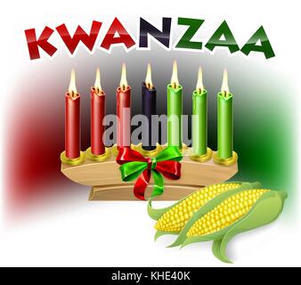 Kwanzaa-Schild Stock Vektor