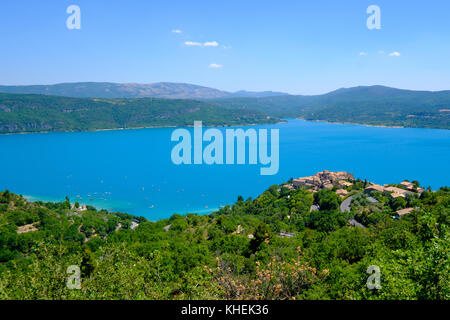Sainte Croix du Verdon, Provence, Alpes, Frankreich Stockfoto