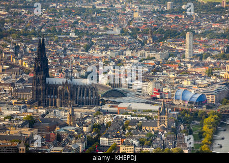 Stadt der Kölner Dom, Köln, Rheinland, Nordrhein - Westfalen, Deutschland Stockfoto
