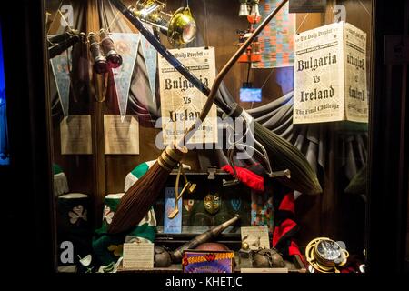 Madrid, Spanien. November 2017. Während der Ausstellung „Harry Potter“ in Madrid Donnerstag, 15. November 2017 in Madrid Credit: Gtres Información más Comuniación on line, S.L./Alamy Live News Stockfoto