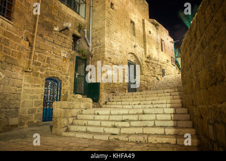 Altstadt von Jaffa. Stockfoto