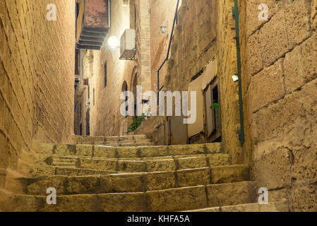 Altstadt von Jaffa. Stockfoto