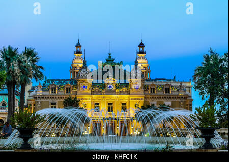 Frankreich. Fürstentum Monaco (98). Das Casino von Monte-Carlo Stockfoto