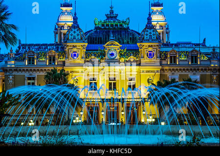 Frankreich. Fürstentum Monaco (98). Das Casino von Monte-Carlo Stockfoto