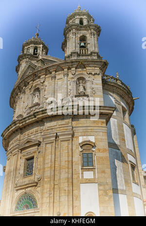 Schöne Capela da virxe Peregrina, Wahrzeichen von pontevedra auf dem Camino de Santiago, Spanien Stockfoto