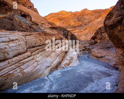 Die Farben der Mosaik canyon Death Valley National Park Stockfoto