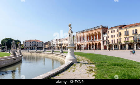 Prato della Valle, Padua, Italien Stockfoto