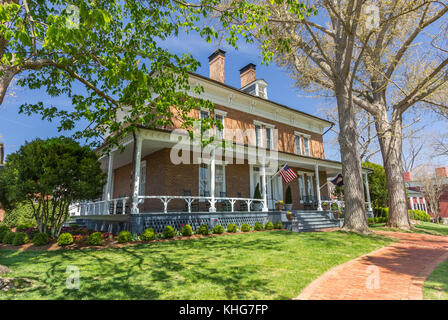 Lee House in Washington und Lee University in Lexington, Virginia. Stockfoto