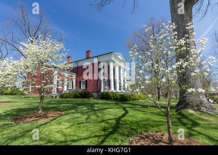 Lee - Jackson House in Washington und Lee University in Lexington, Virginia. Stockfoto