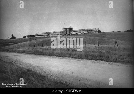 2 200759 teilweise konstruierten Universität von Queensland, St. Lucia, Brisbane, 1940 Stockfoto