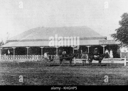 2 90032 Queensland Hotel, Goondiwindi, 1905 Stockfoto