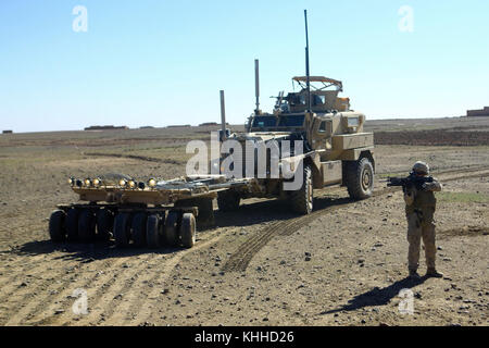 3Rd Battalion, 7th Marines in Afghanistan, Februar 2014 Stockfoto