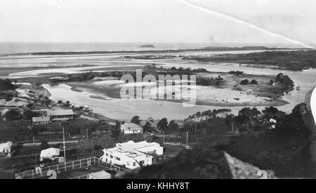 1 298303 Blick auf Tweed Heads von Razorback, 1926 Stockfoto