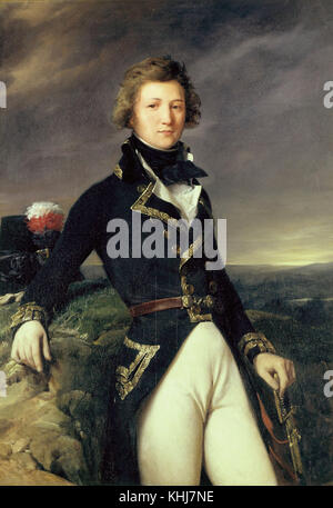 Anonym - Portrait von Louis Philippe d'Orléans Herzog von Chartres Louis Philippe die Ist-1792 Stockfoto