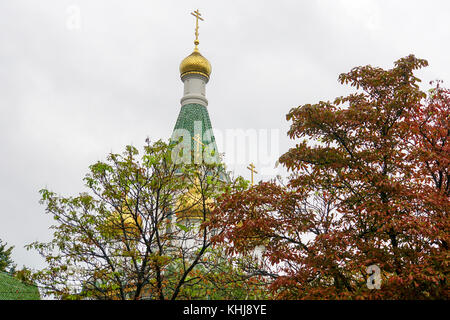 St. Nikolaj der Wundermacher Kirche, Sofia, Bulgarien Stockfoto