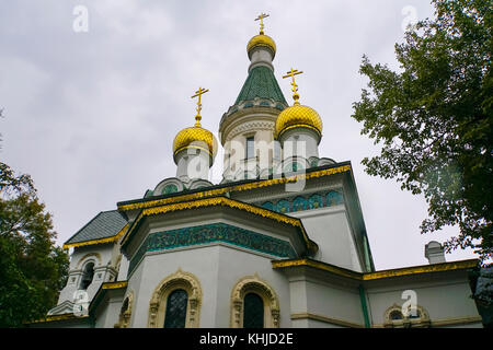 St. Nikolaj der Wundermacher Kirche, Sofia, Bulgarien Stockfoto